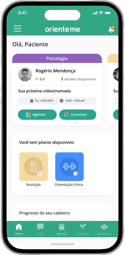 orienteme - Home aplicativo orienteme para colaboradores