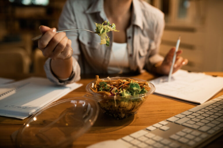 alimentação saudável no trabalho